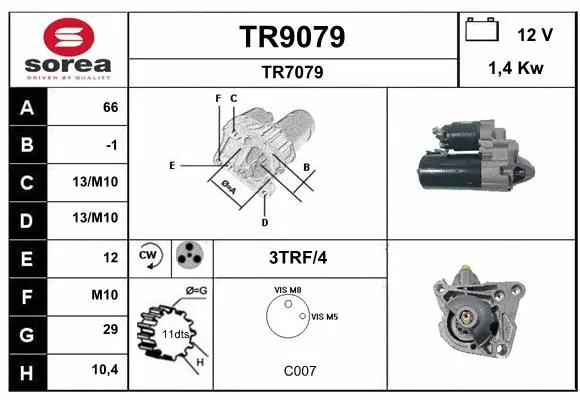 Starter (TR9079)