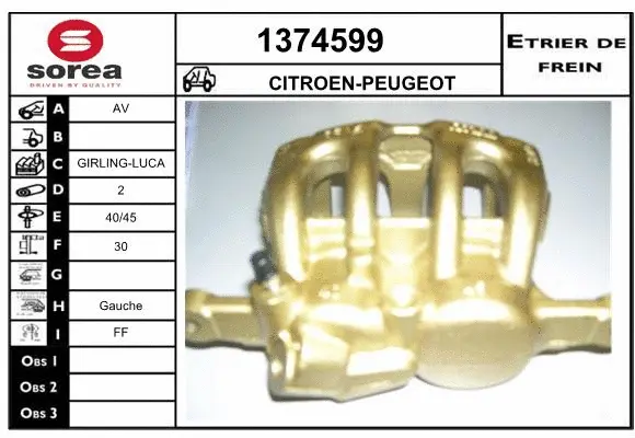 Brake Caliper (1374599)