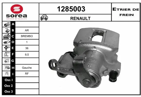Brake Caliper (1285003)