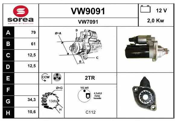 Starter (VW9091)