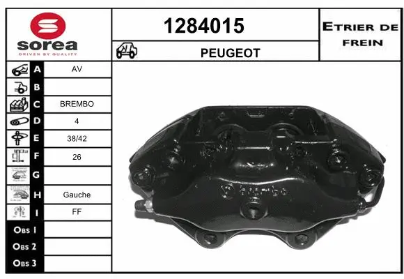 Brake Caliper (1284015)