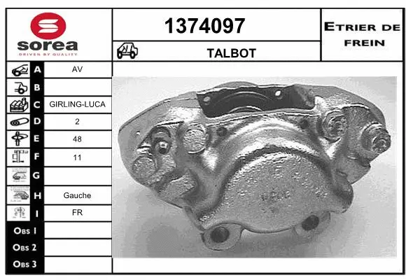 Brake Caliper (1374097)