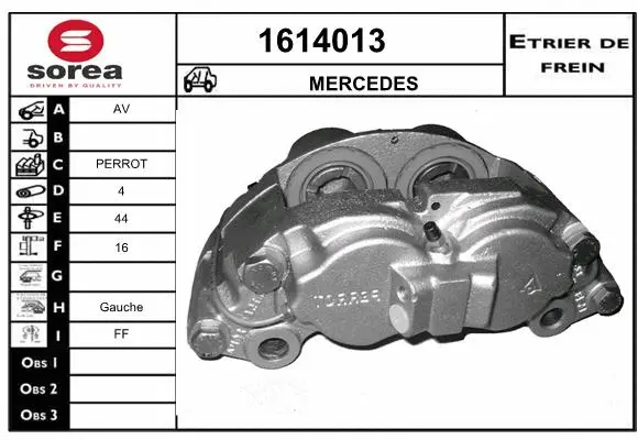 Brake Caliper (1614013)