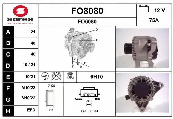 Alternator (FO8080)