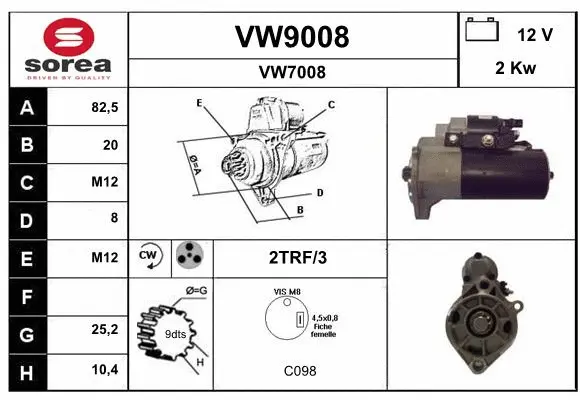 Starter (VW9008)