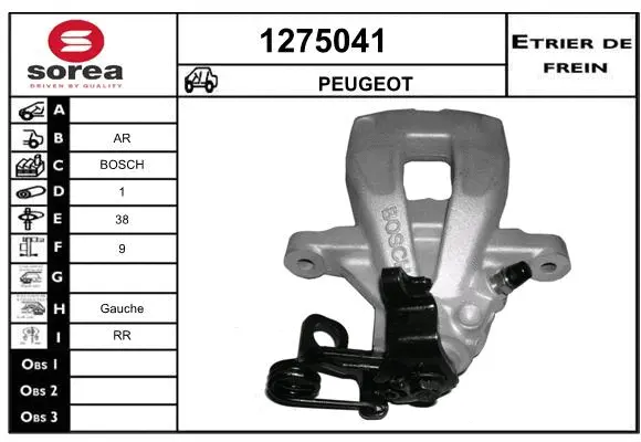 Brake Caliper (1275041)