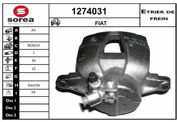 Brake Caliper (1274031)