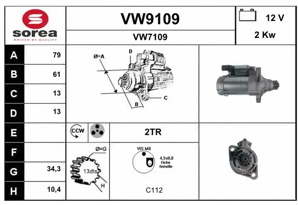 Starter (VW9109)