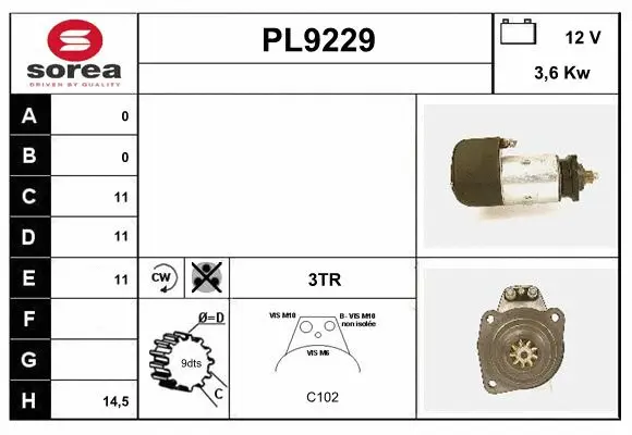 Starter (PL9229)
