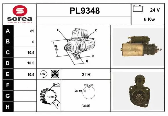 Starter (PL9348)