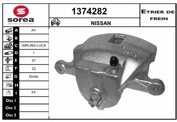 Brake Caliper (1374282)