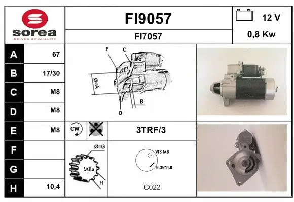 Starter (FI9057)