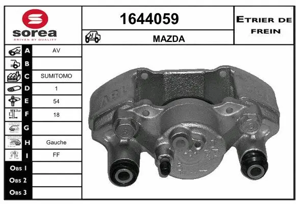 Brake Caliper (1644059)