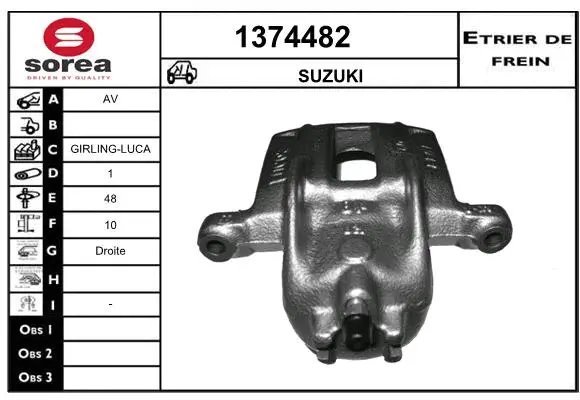 Brake Caliper (1374482)
