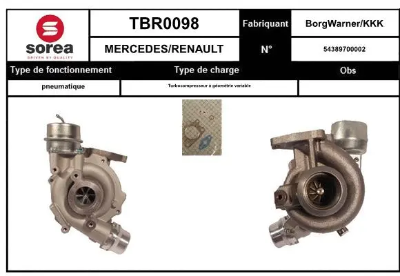 Charger, charging (supercharged/turbocharged) (TBR0098)