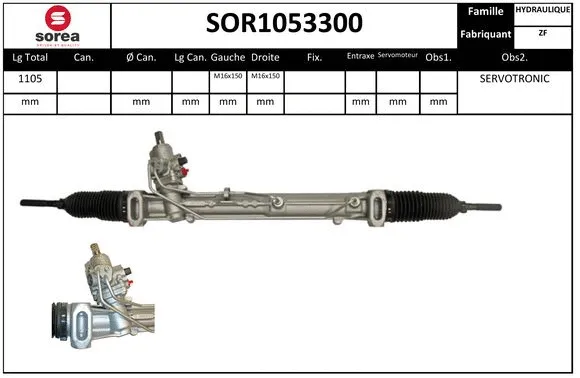 Steering Gear (SOR1053300)