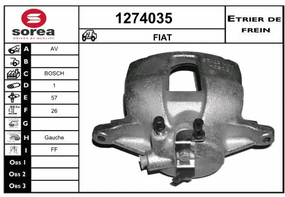 Brake Caliper (1274035)