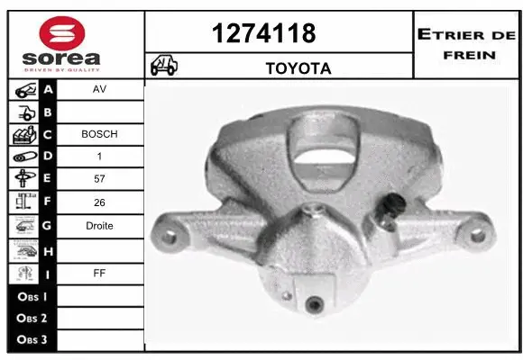Brake Caliper (1274118)