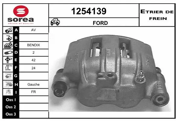 Brake Caliper (1254139)