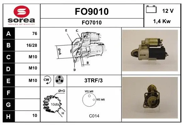 Starter (FO9010)