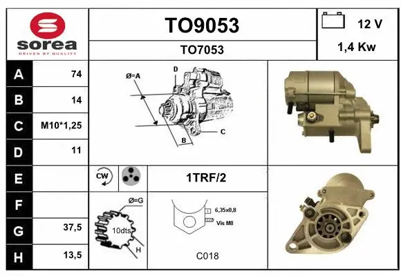 Starter (TO9053)