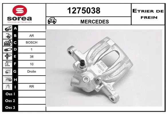Brake Caliper (1275038)