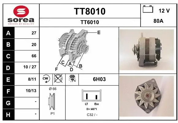 Alternator (TT8010)