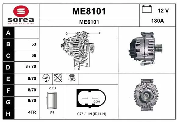 Alternator (ME8101)