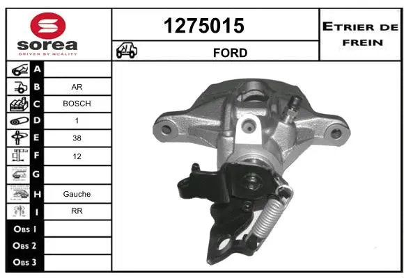 Brake Caliper (1275015)