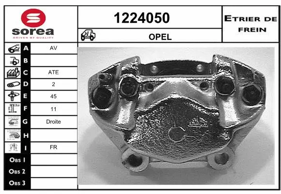 Brake Caliper (1224050)
