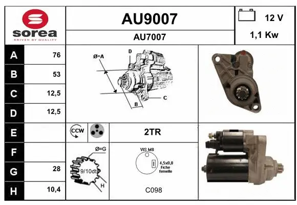 Starter (AU9007)