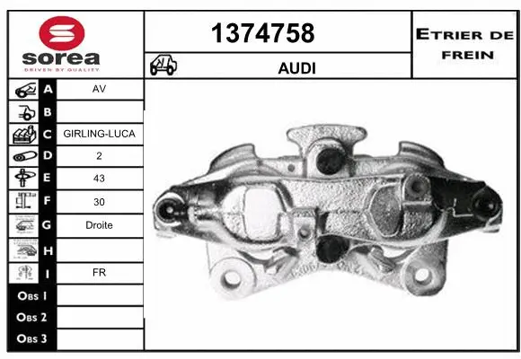 Brake Caliper (1374758)