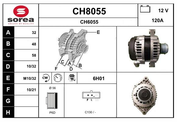 Alternator (CH8055)
