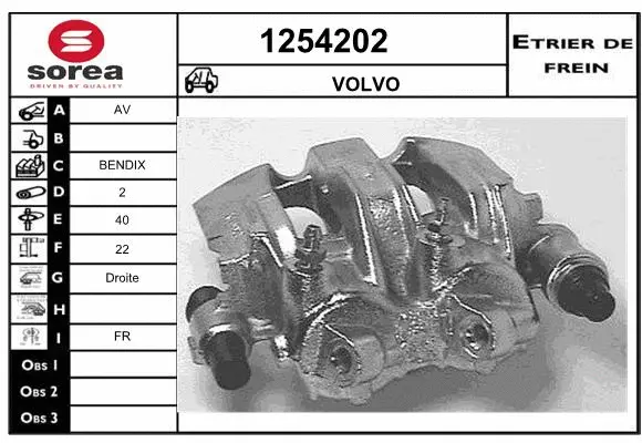 Brake Caliper (1254202)