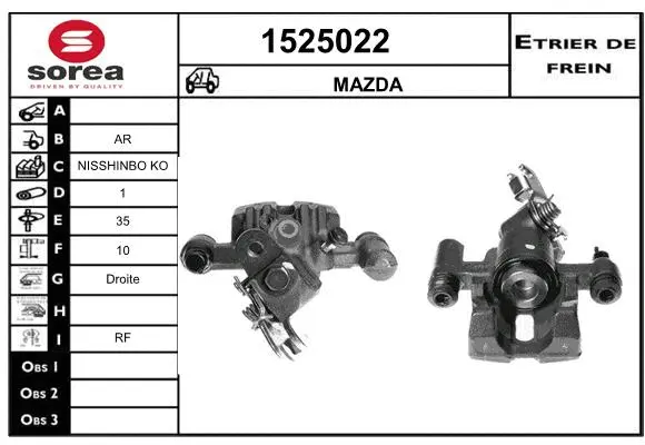 Brake Caliper (1525022)