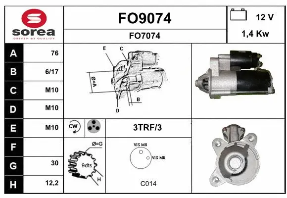 Starter (FO9074)
