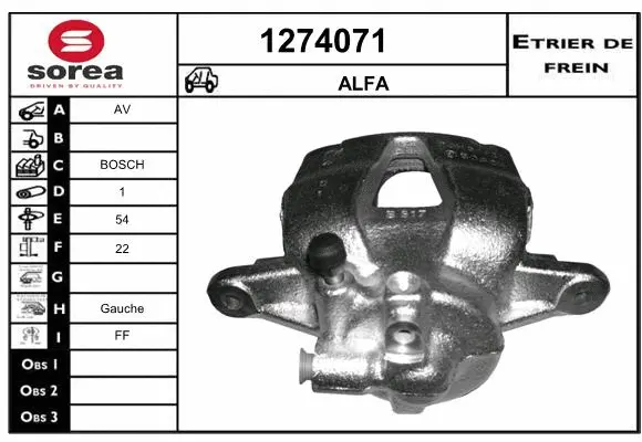 Brake Caliper (1274071)