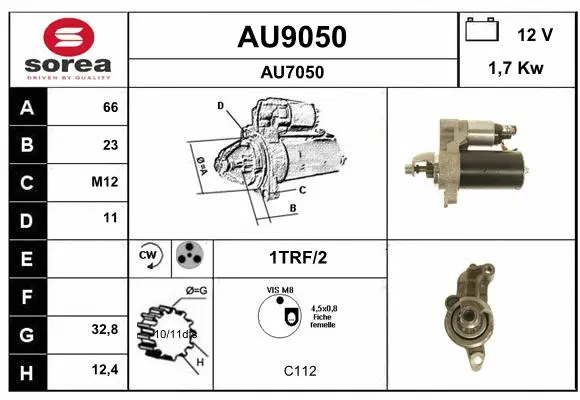 Starter (AU9050)