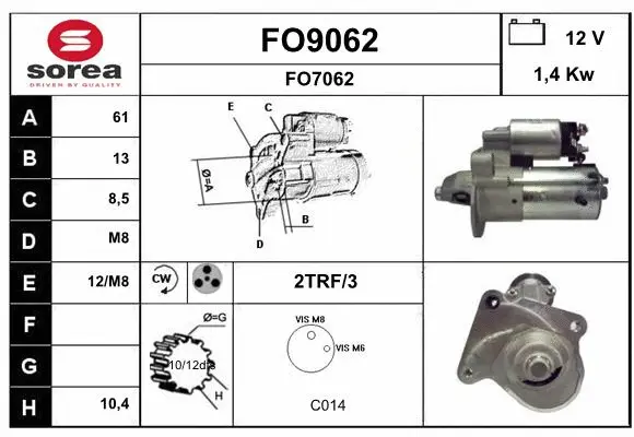 Starter (FO9062)