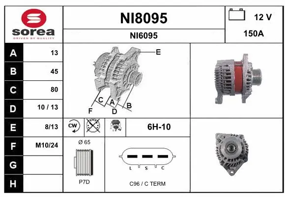 Alternator (NI8095)