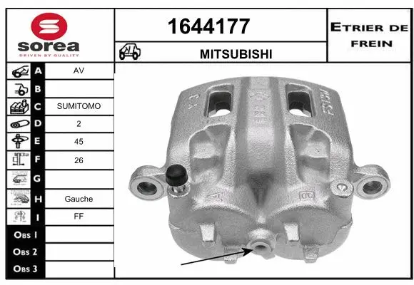 Brake Caliper (1644177)