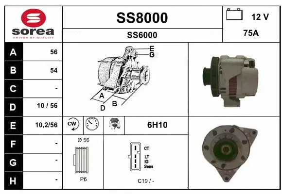 Alternator (SS8000)