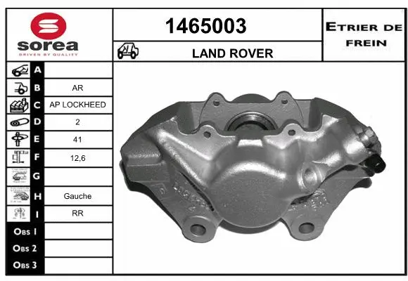 Brake Caliper (1465003)