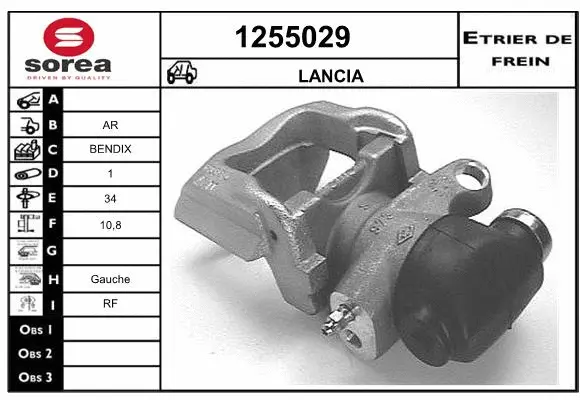 Brake Caliper (1255029)