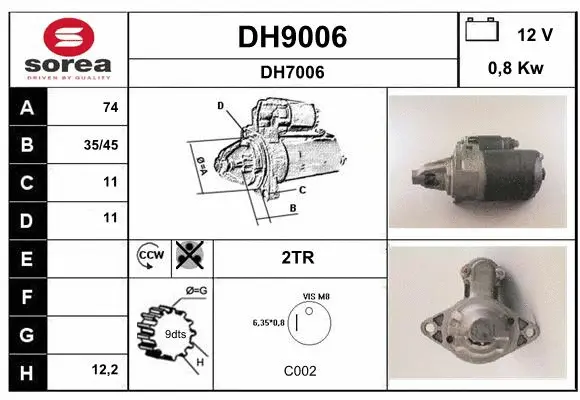 Starter (DH9006)