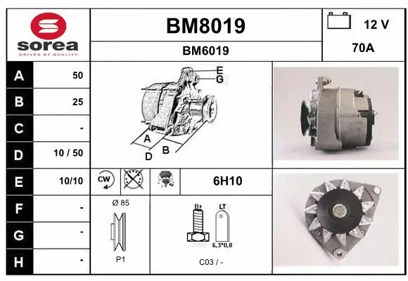 Alternator (BM8019)