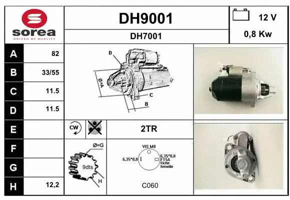 Starter (DH9001)