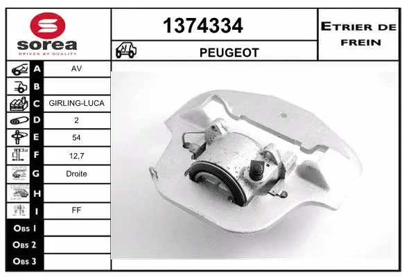 Brake Caliper (1374334)