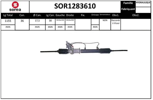 Steering Gear (SOR1283610)