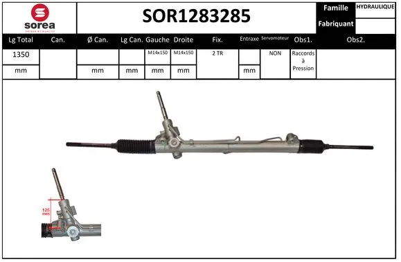 Steering Gear (SOR1283285)